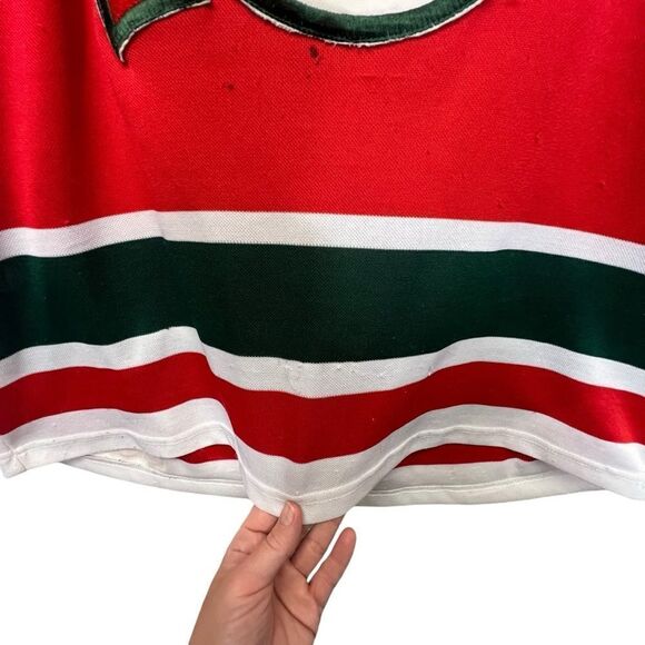 Vintage CCM New Jersey Devils NHL Hockey Jersey 27 men's L made in usa - Picture 9 of 15